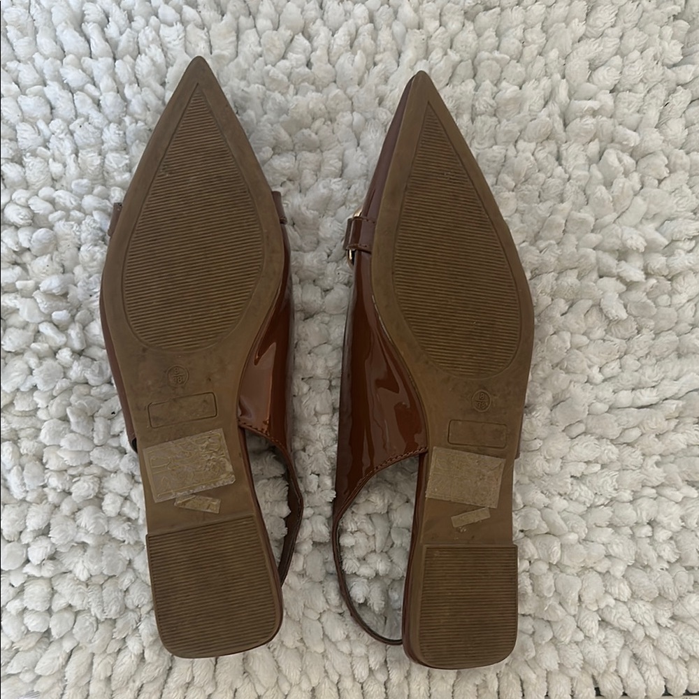 Fashion Nova Chocolate Patent Loafers - Picture 3 of 3